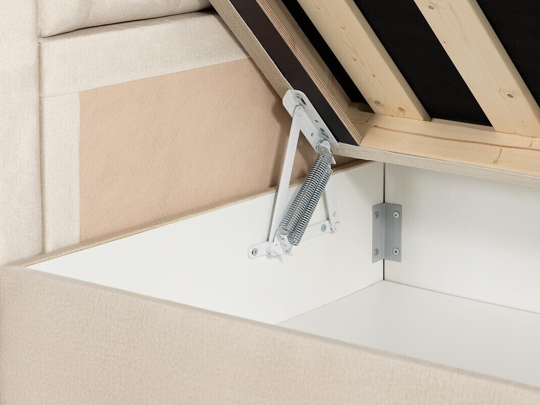 Kontinentális ágy Seattle 137 (Bézs)