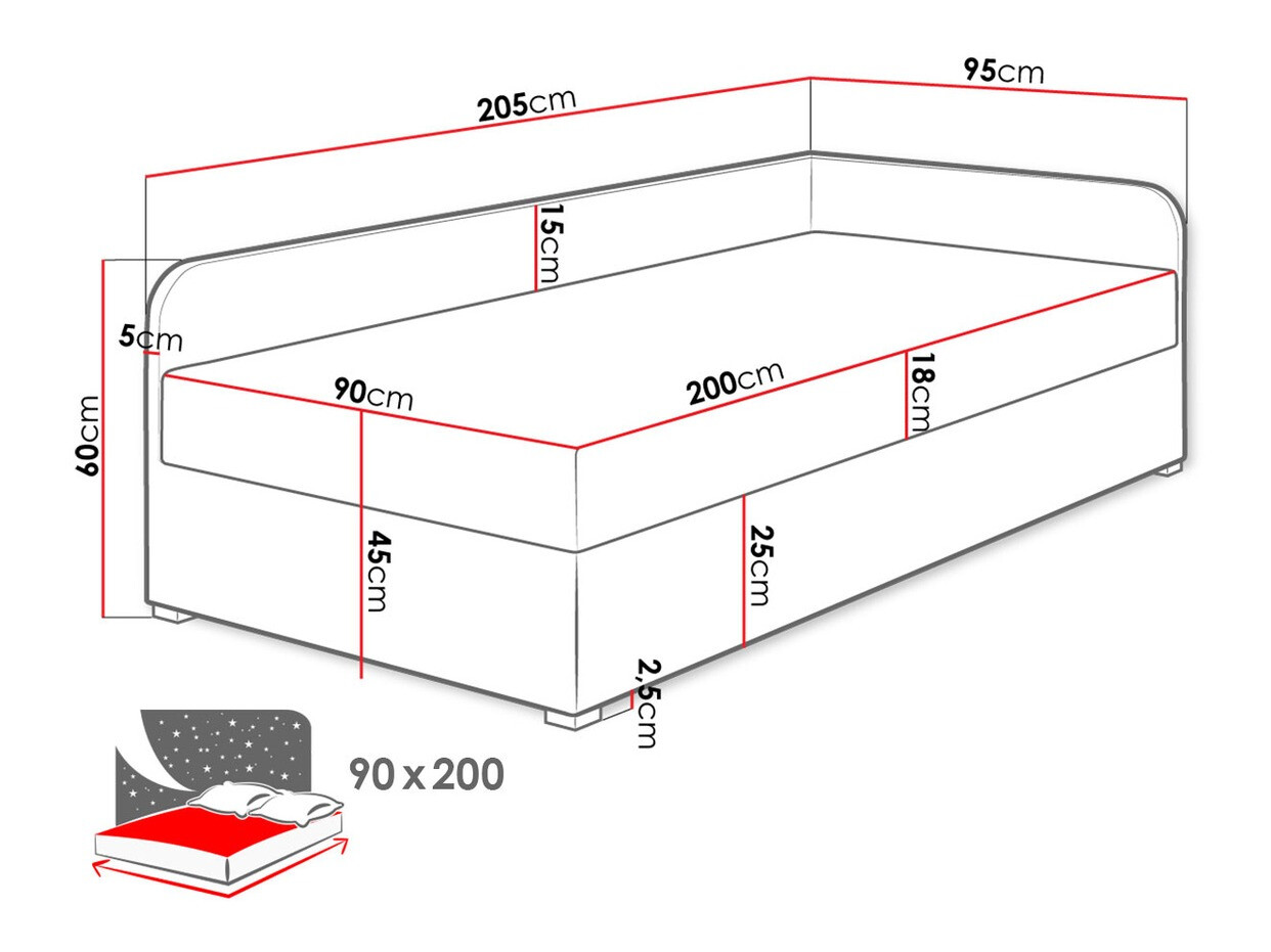 Ágy Noma (Lux 23 + Lux 06)