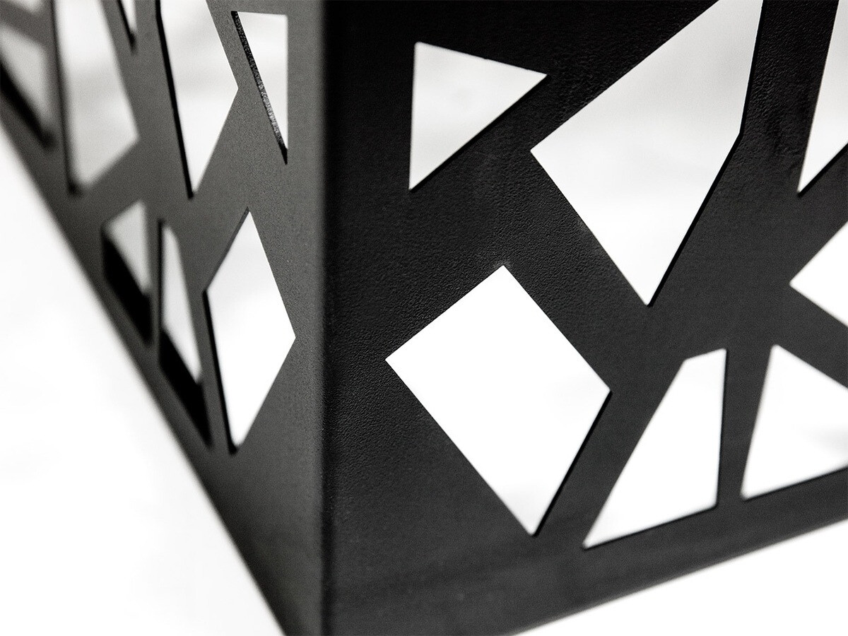 Dohányzóasztal Germantown 102 (Matt fekete + Fényes fehér)