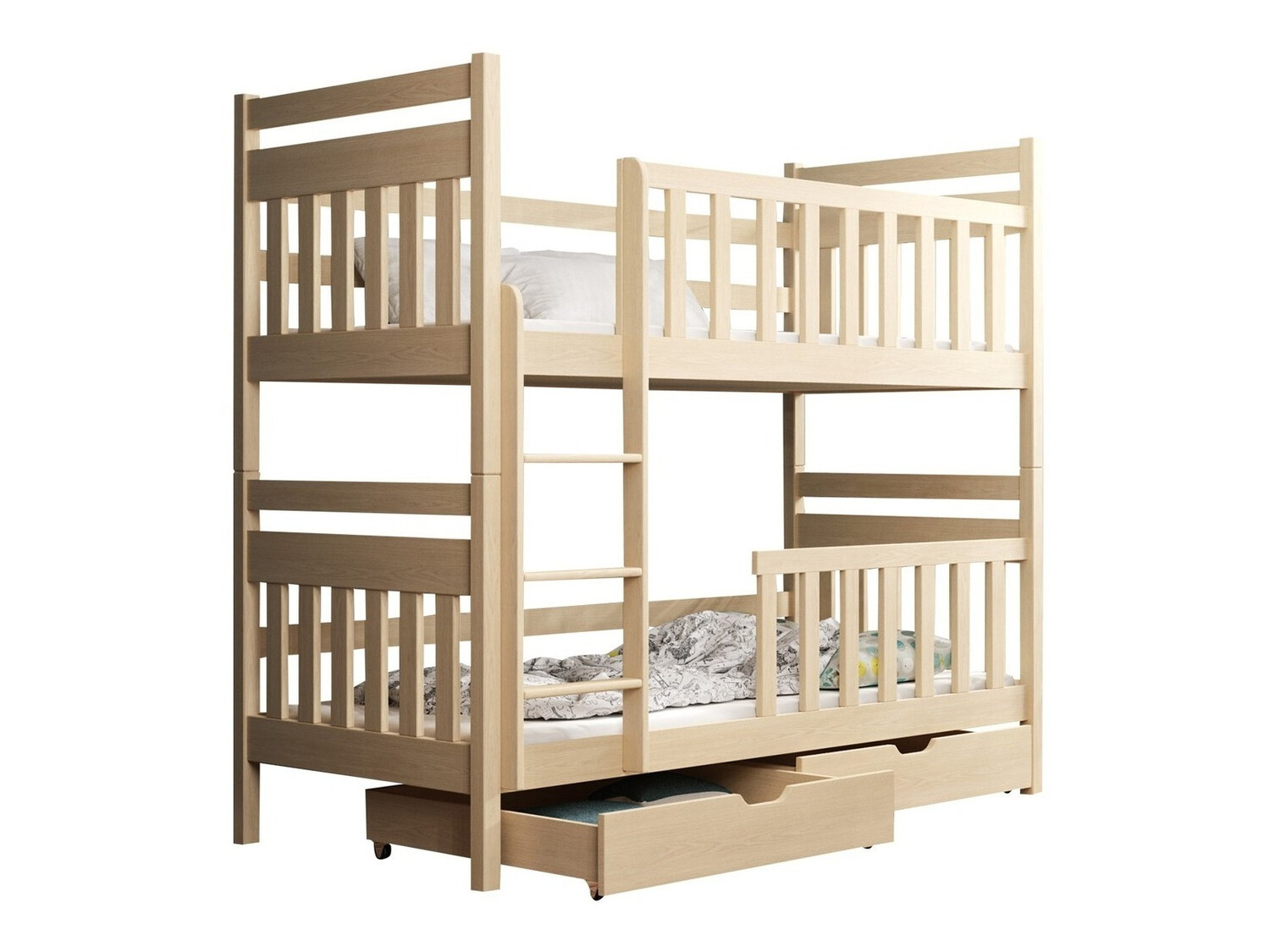 Emeletes ágy Vista 100 (Fenyő)