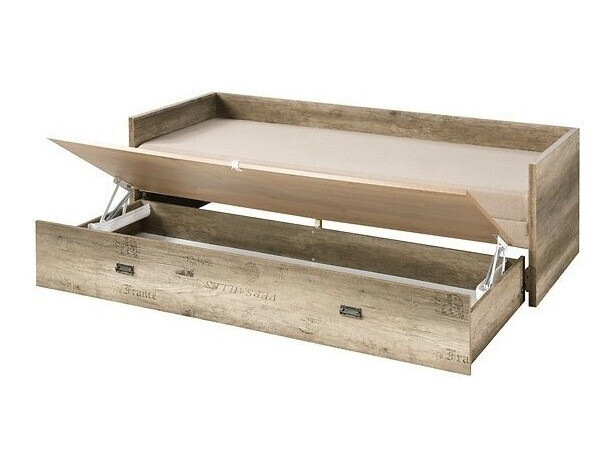 Ágy Odeveni 111 (Beige + Canyon tölgy)