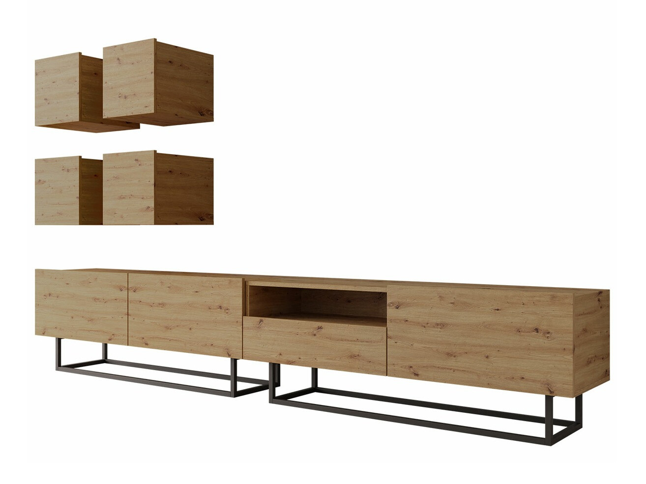 Nappali szett Lima D111 (Artisan tölgy)