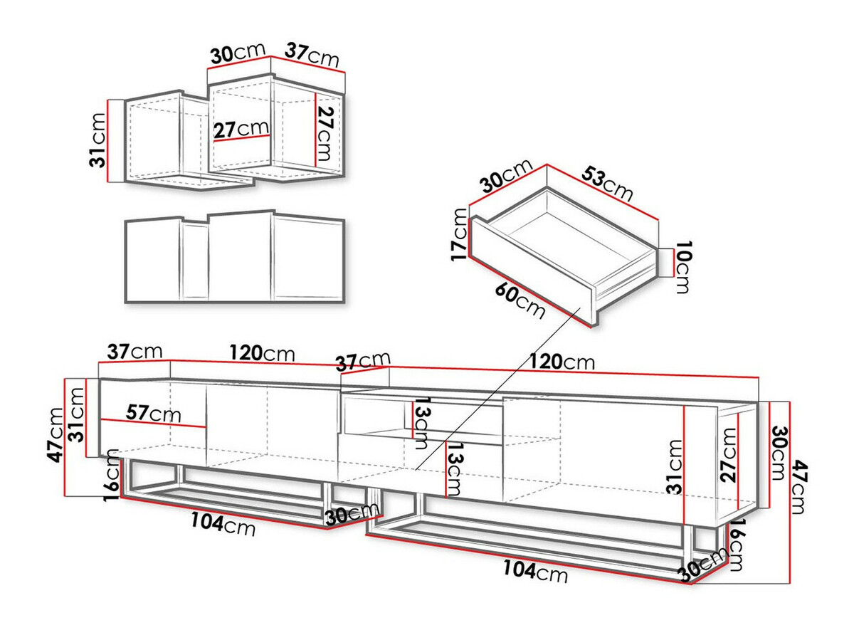 Nappali szett Lima D111 (Artisan tölgy)