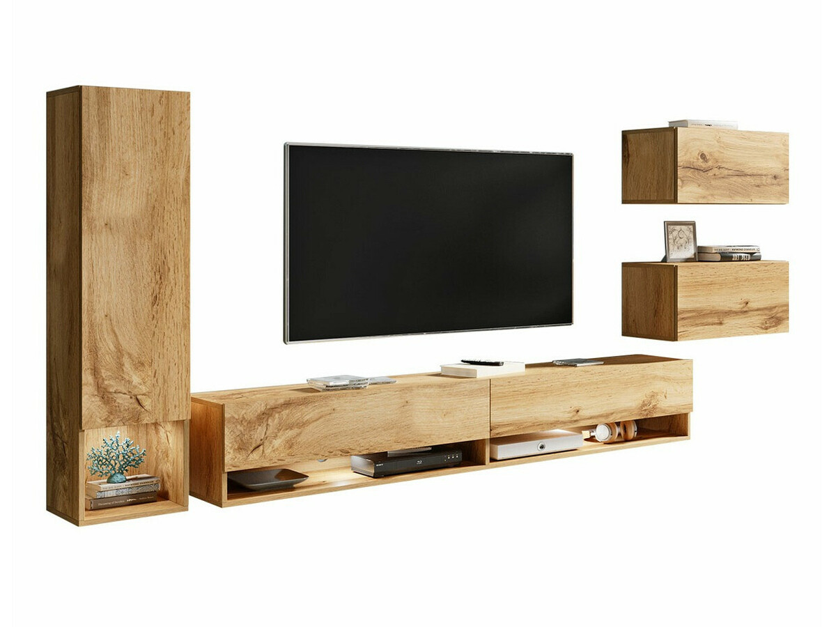 Nappali szett Sarasota 124 (Wotan tölgy)