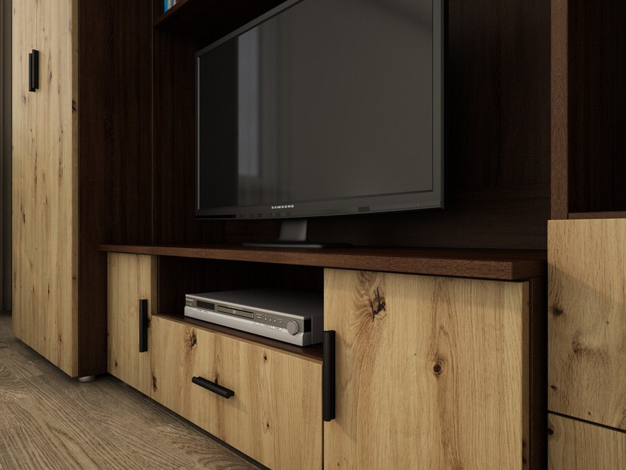 Nappali szett Lexington 106 (Sötét Sonoma tölgy + Artisan tölgy)