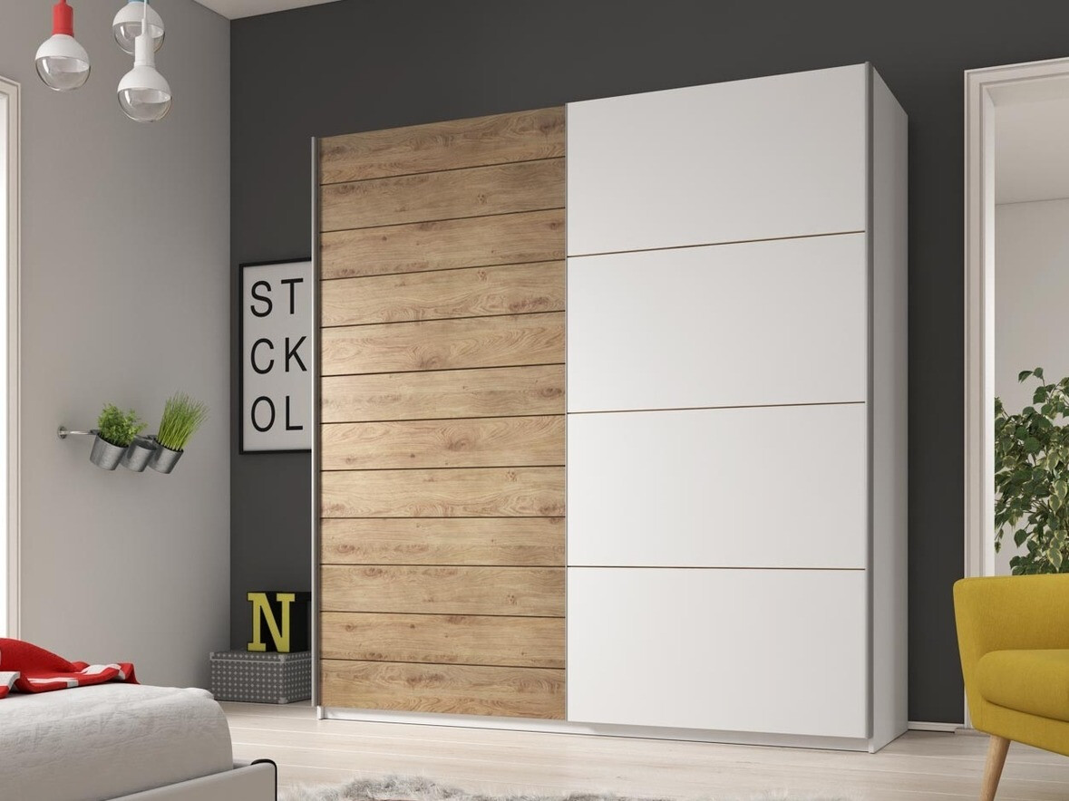 Gardróbszekrény Levruvu 100