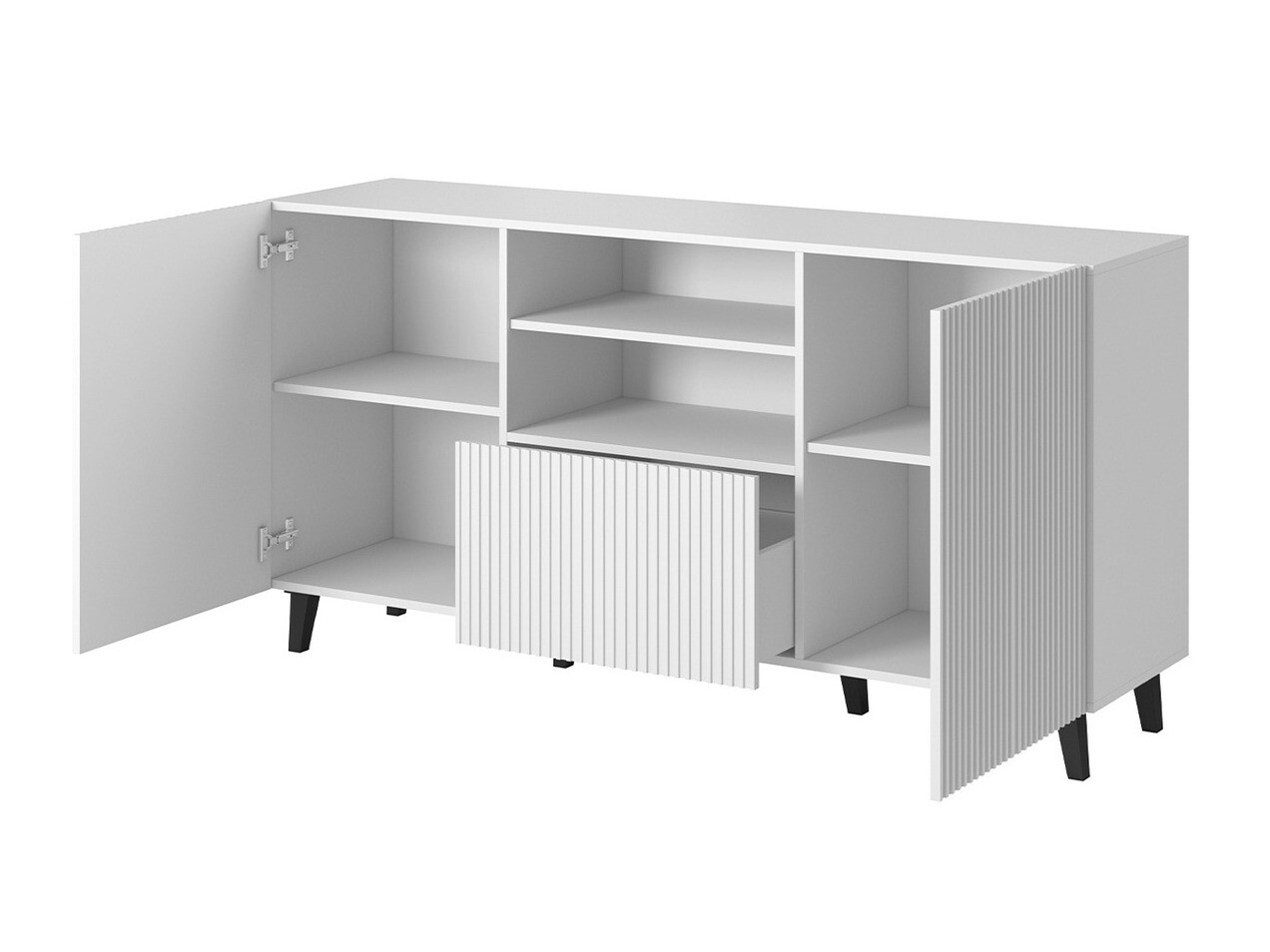 Komód Dicto (Fekete)