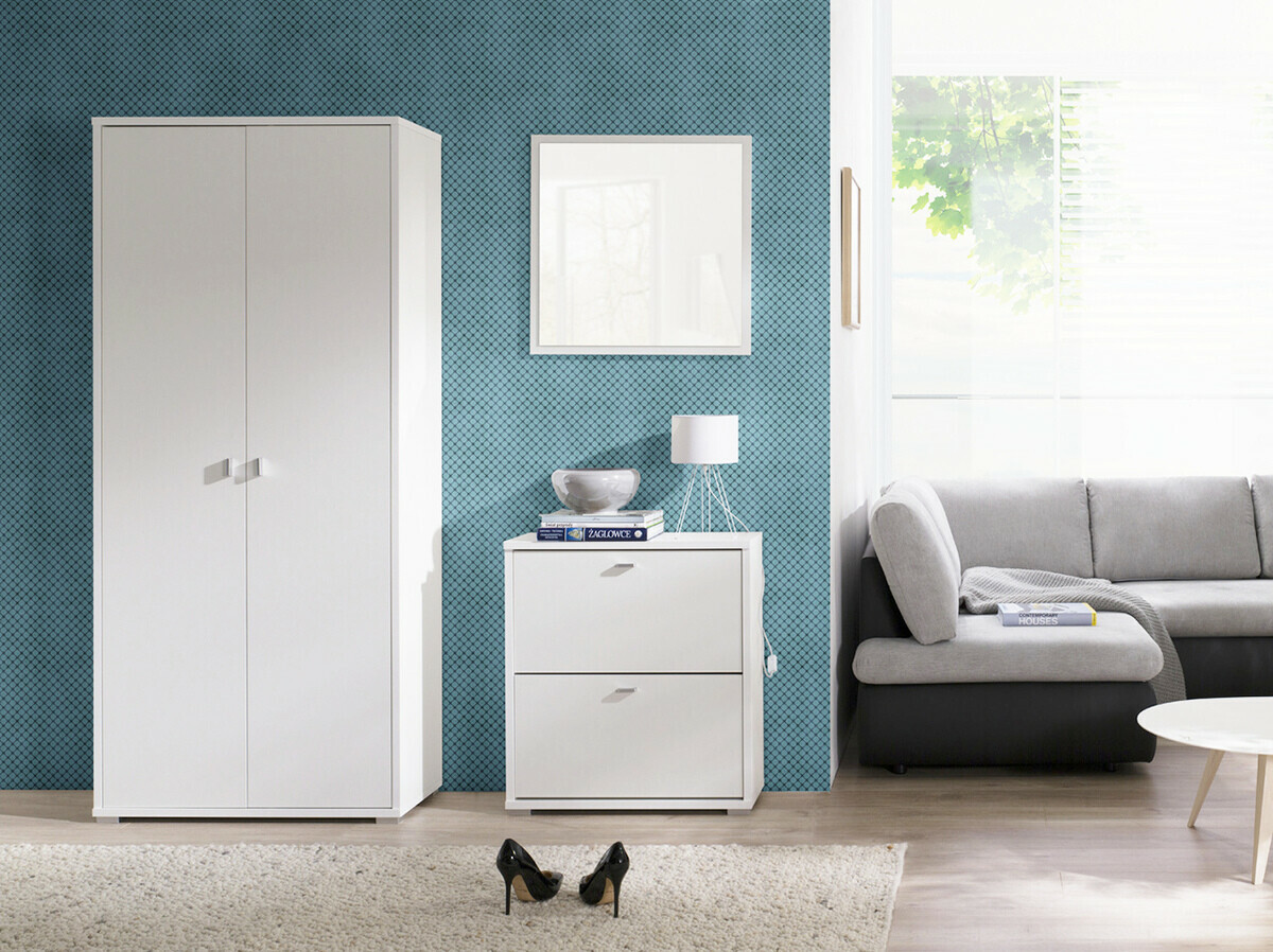 Cipőtároló Fenmora 101 (Fehér)