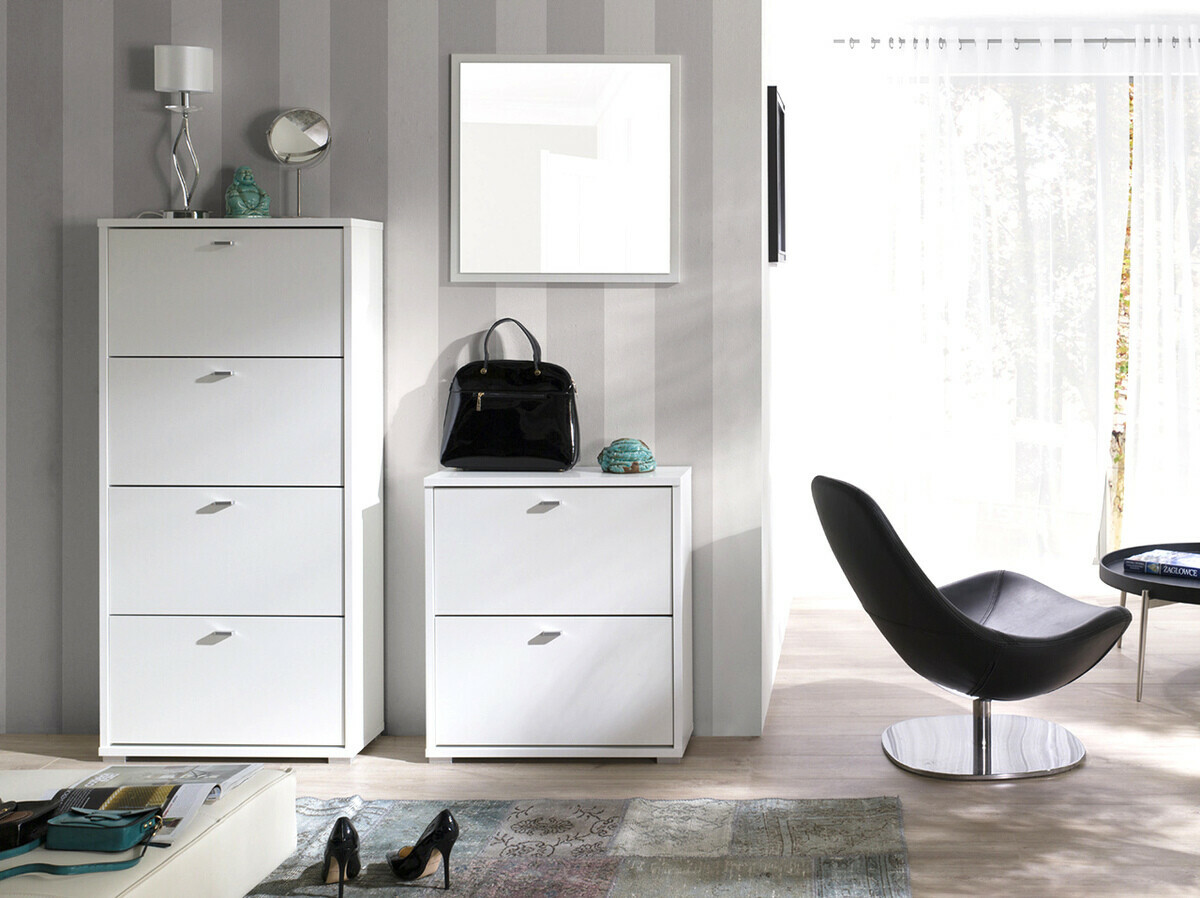 Cipőtároló Fenmora 101 (Fehér)