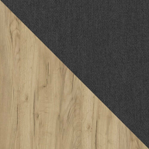 Kontinentális ágy ComfiDream Miraena (Arany tölgy + Soro 97)