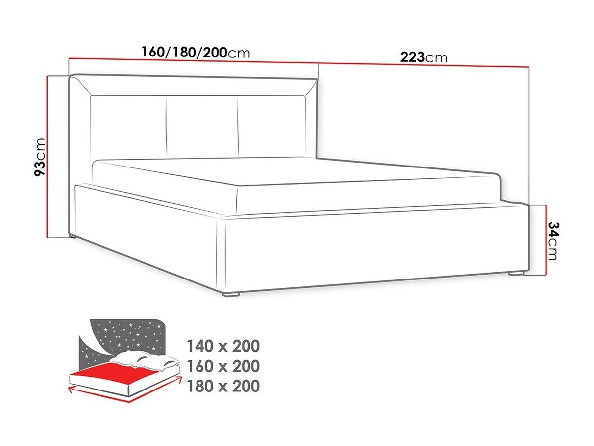 Ágy Pomona 101 (Malmo 13 380)