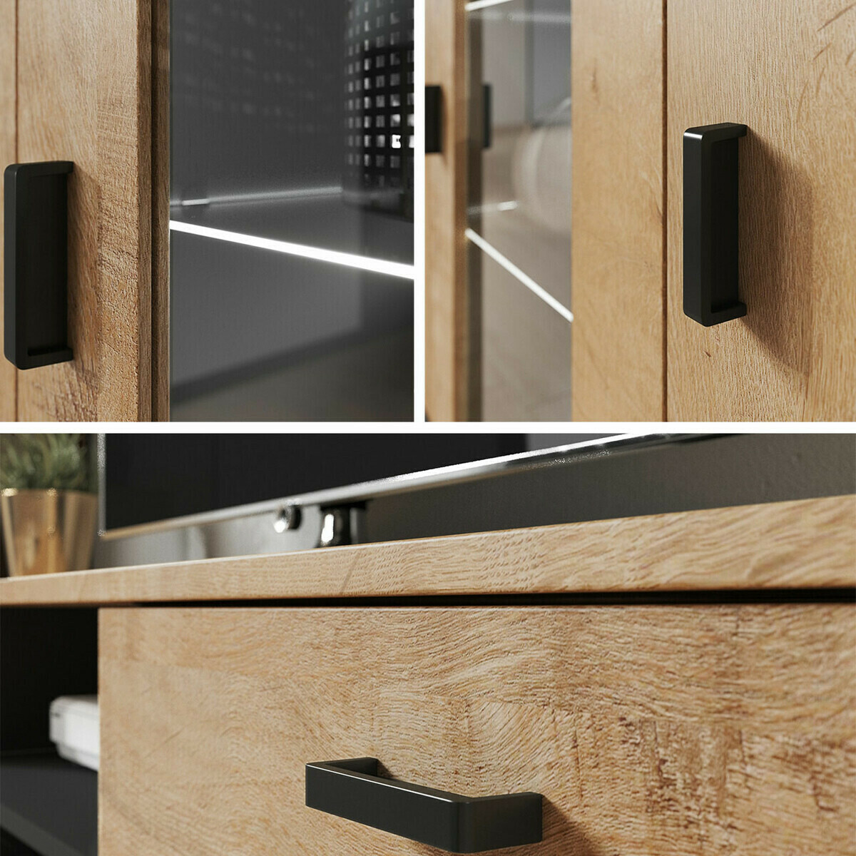 Nappali szett Tornola 107 (Fehér + Fényes fehér)