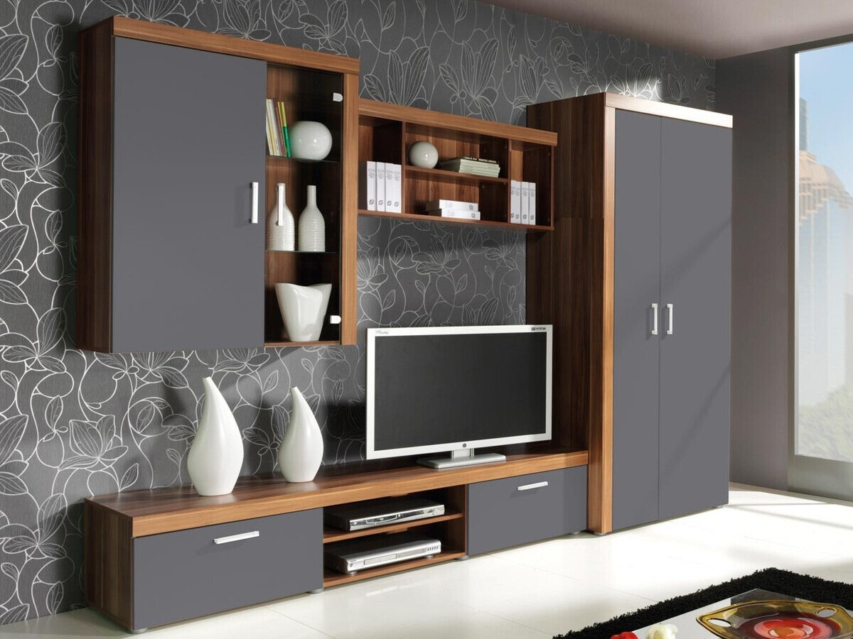 Nappali szett Cormiru 107 (Szilva + grafit)