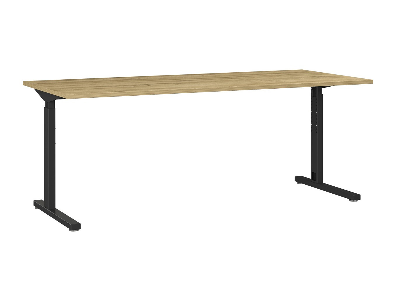 Íróasztal Lartesi 107 (Grandson tölgy + Fekete)