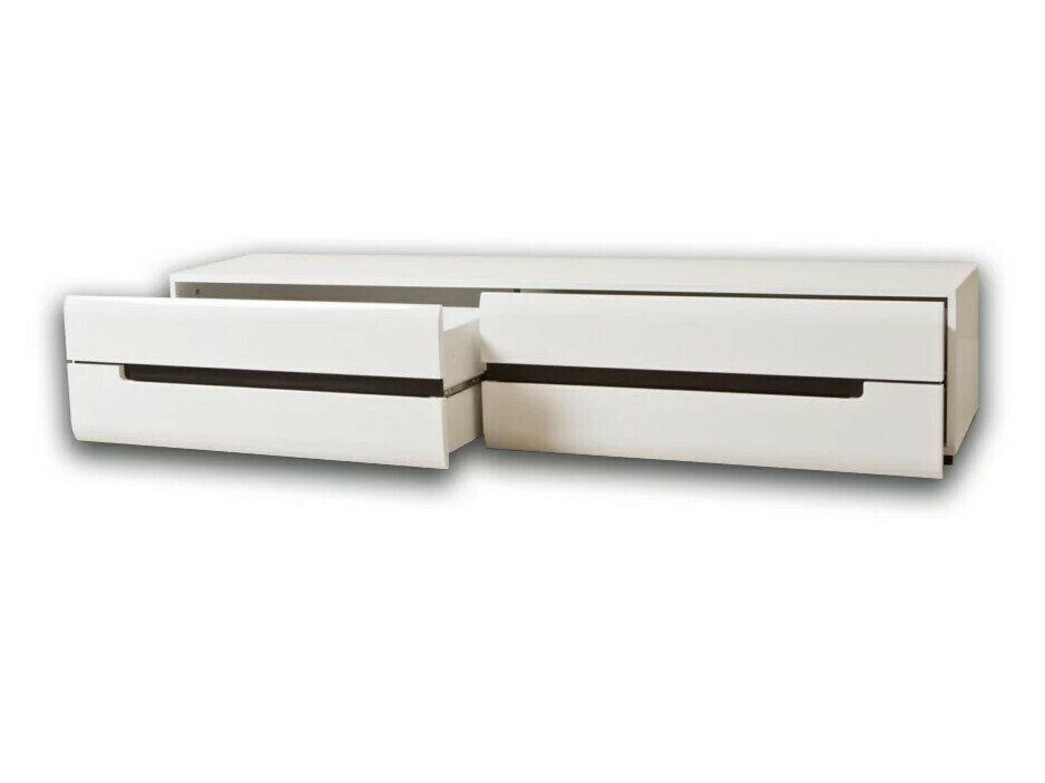 TV-állvány Austin D114 (Antracit + Gloss antracit)