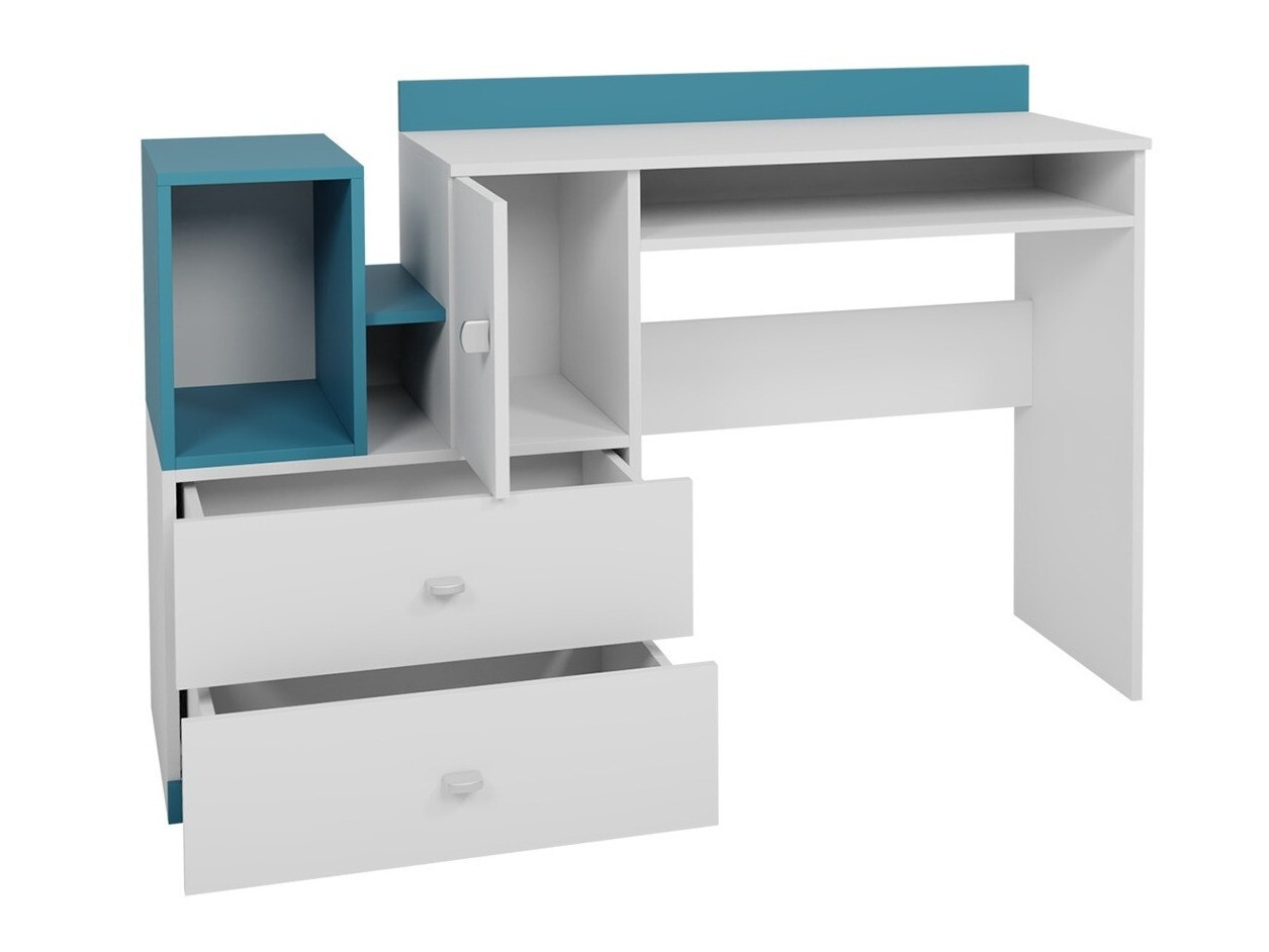 Íróasztal Omaha E110 (Fehér + Sárga)