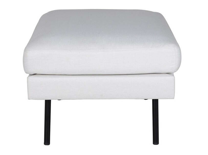 Kárpitozott pad Fercame 104 (Fehér + Fekete)