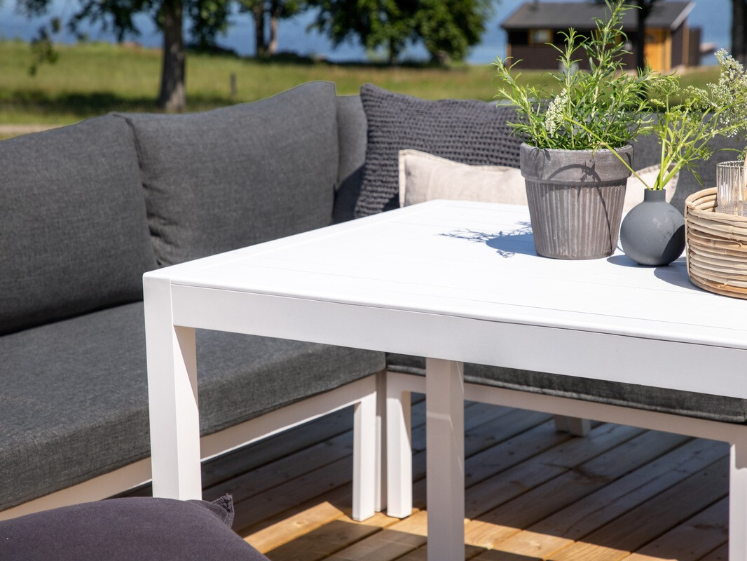 Kerti bútor Dallas 3119 (Fehér + Szürke)