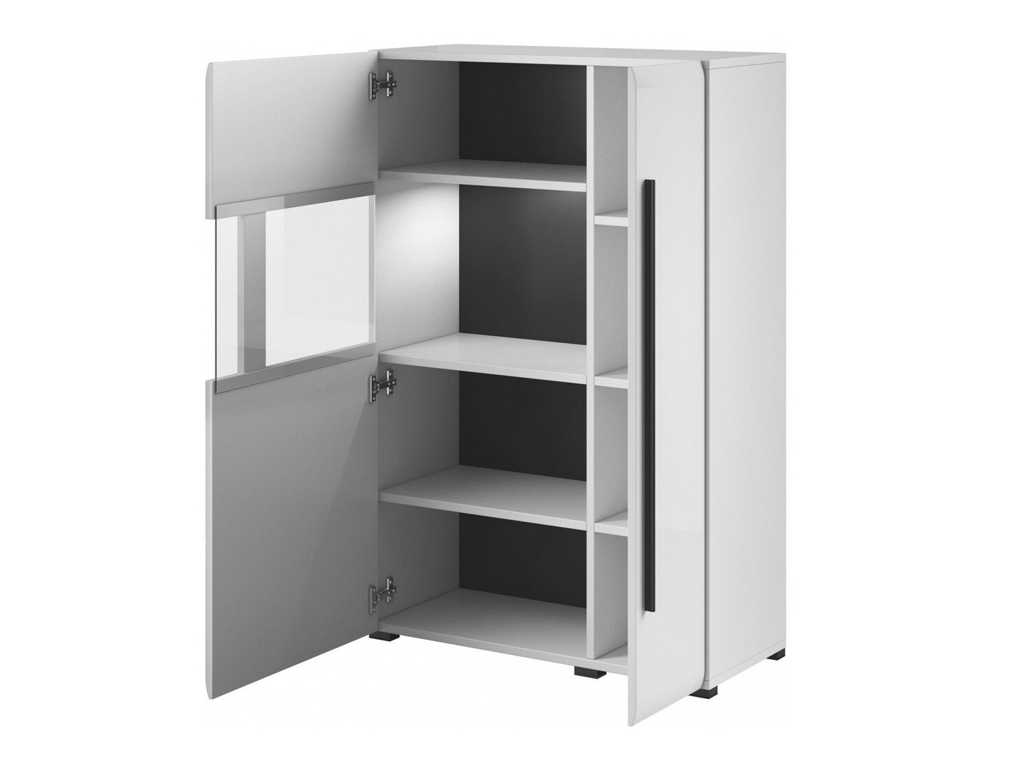 Nappali szett Ophsalu 111 (Fehér + Fényes fehér)