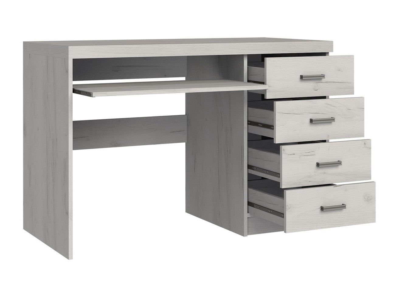 Íróasztal Serfeno 114 (Sötét hamuszürke)