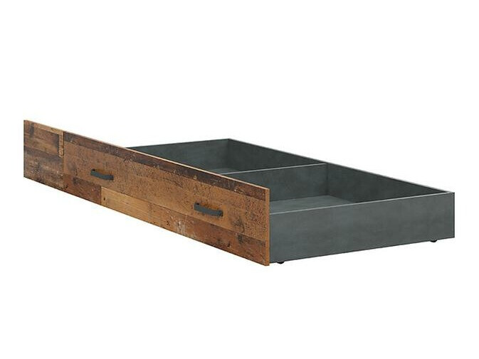 Ágyneműtartó Belsera 105 (Barna + Matera szürke)