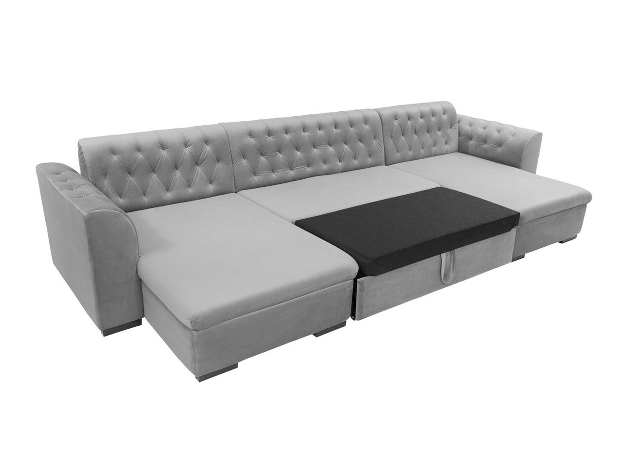 Chesterfield sarokkanapé Comfivo 255 (Magic Velvet 2217 + Magic Velvet 2219)