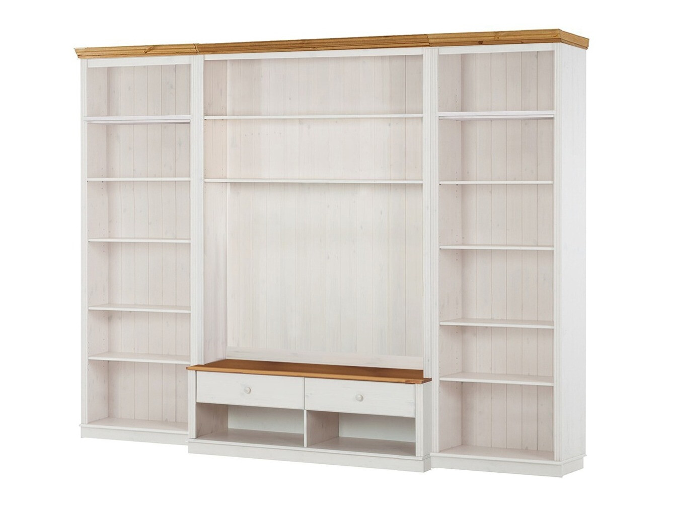 Nappali szett Saltoro 127 (Fehér + Mézes tölgy)