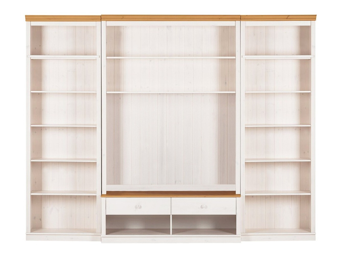 Nappali szett Saltoro 127 (Fehér + Mézes tölgy)