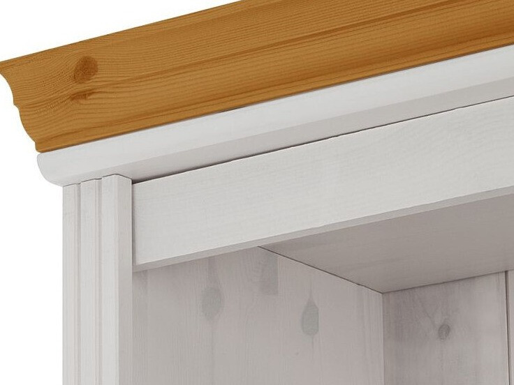 Polc szett Saltoro 126 (Fehér + Mézes tölgy)