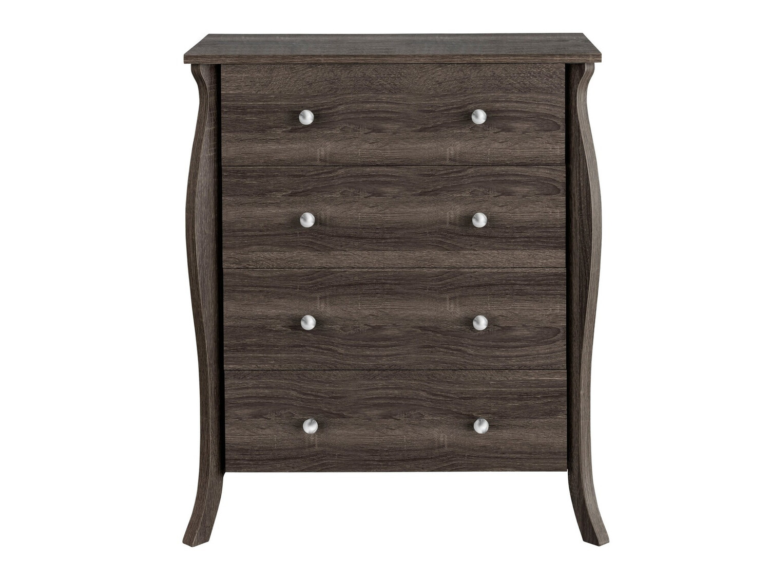 Álló fürdőszoba szekrény Ophtole 104 (Szürke tölgy)