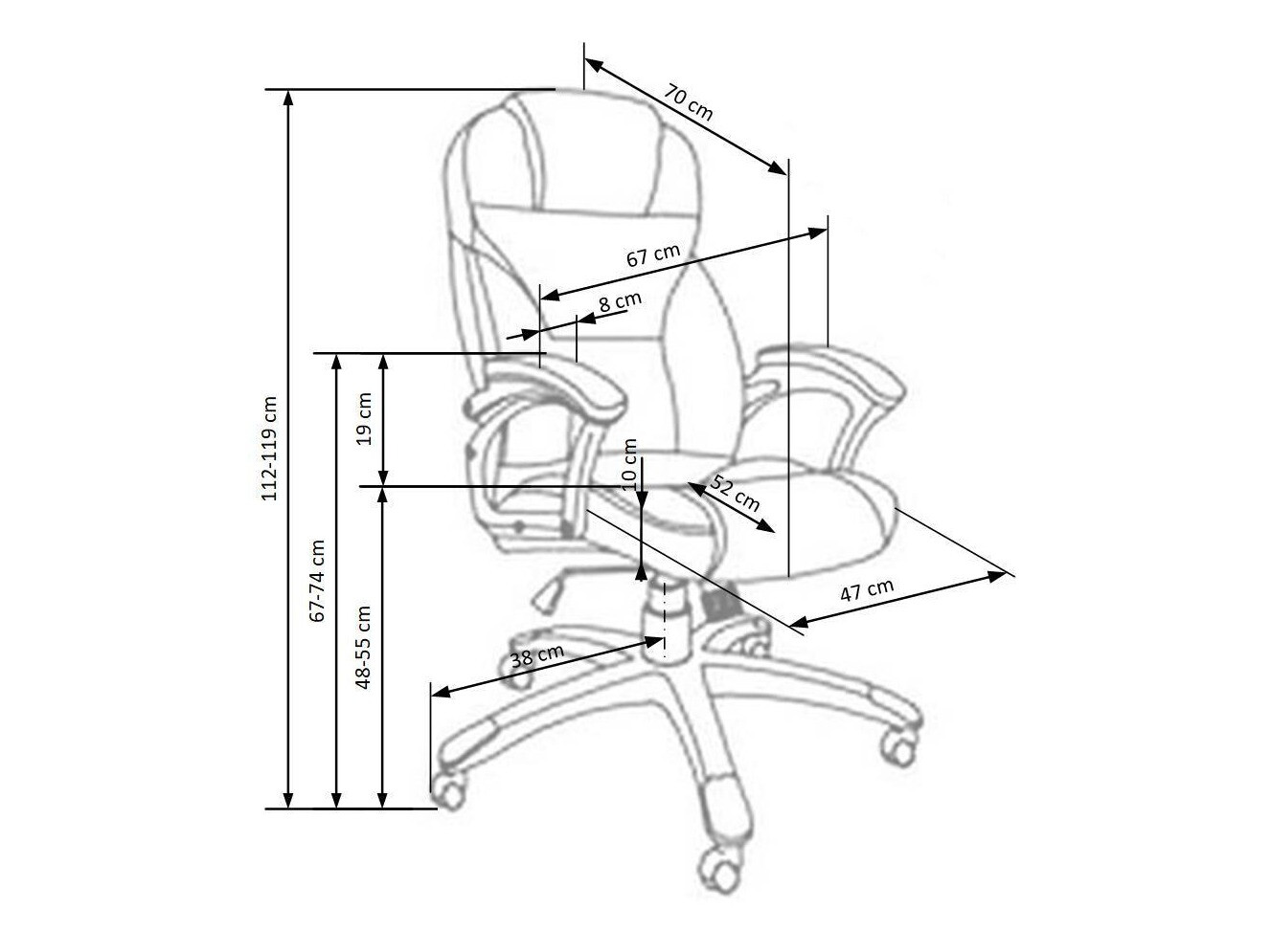 Irodai szék Houston 1048