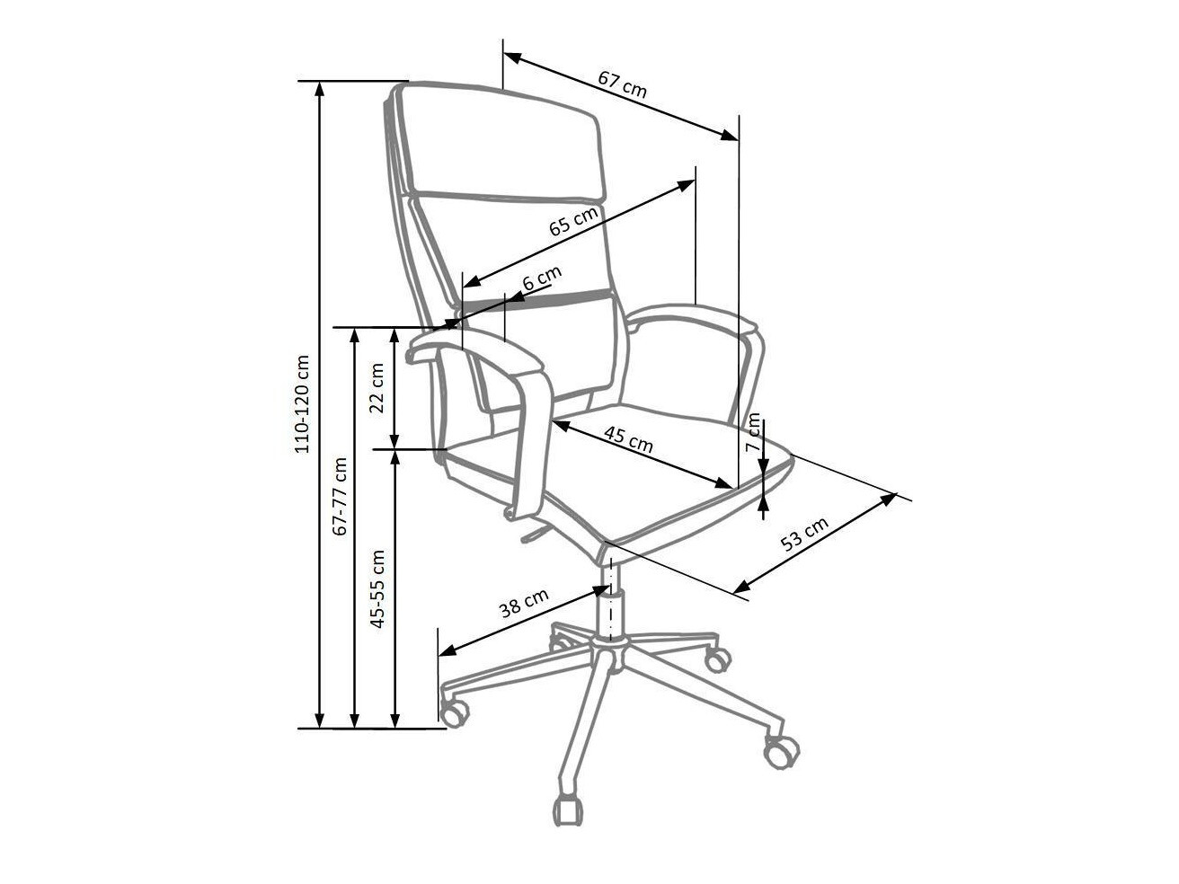 Irodai szék Houston 227