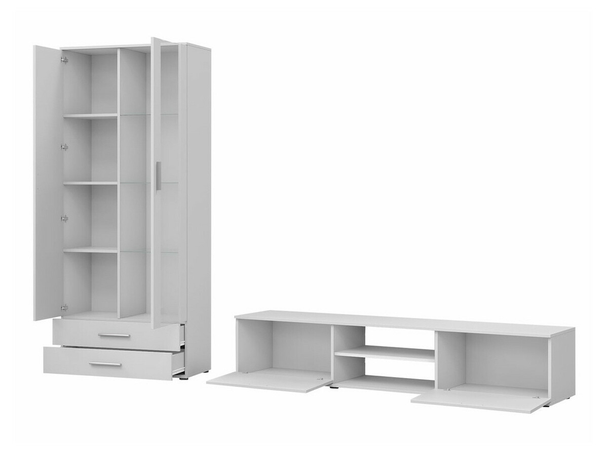 Nappali szett Tornola 115 (Fehér + Fényes fehér)