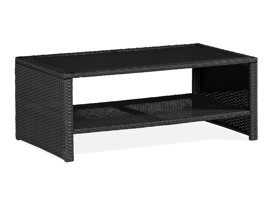 Kerti dohányzóasztal Comfort Garden 1555 (Fekete)