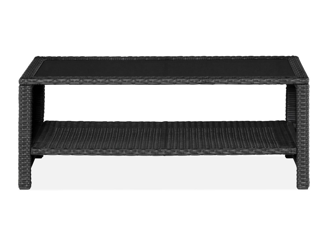 Kerti dohányzóasztal Comfort Garden 1555 (Fekete)