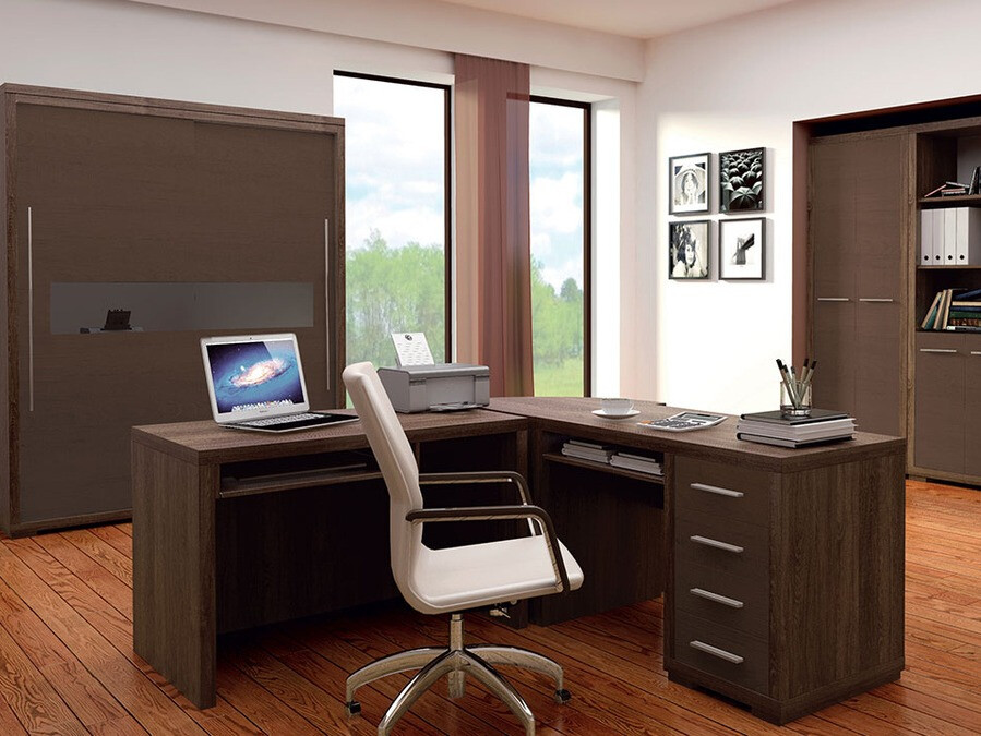 Íróasztal Fiomeri 122 (Sötét santana tölgy)