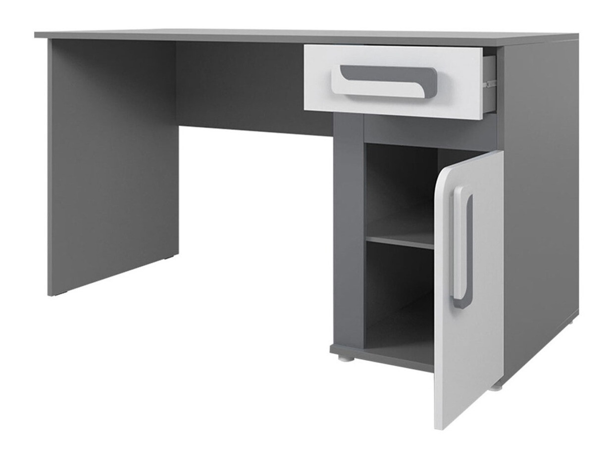 Íróasztal Aviseve 100 (Antracit + Fehér)