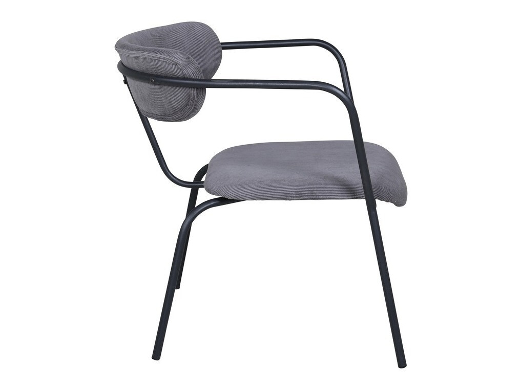 Szék Dallas 1711 (Szürke + Fekete)