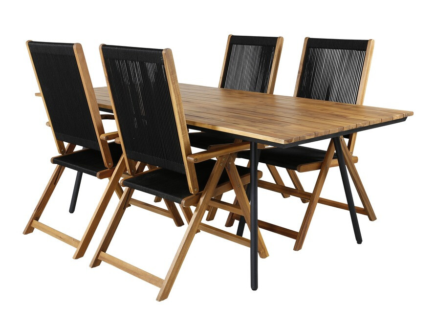 Asztal és szék garnitúra Dallas 3130