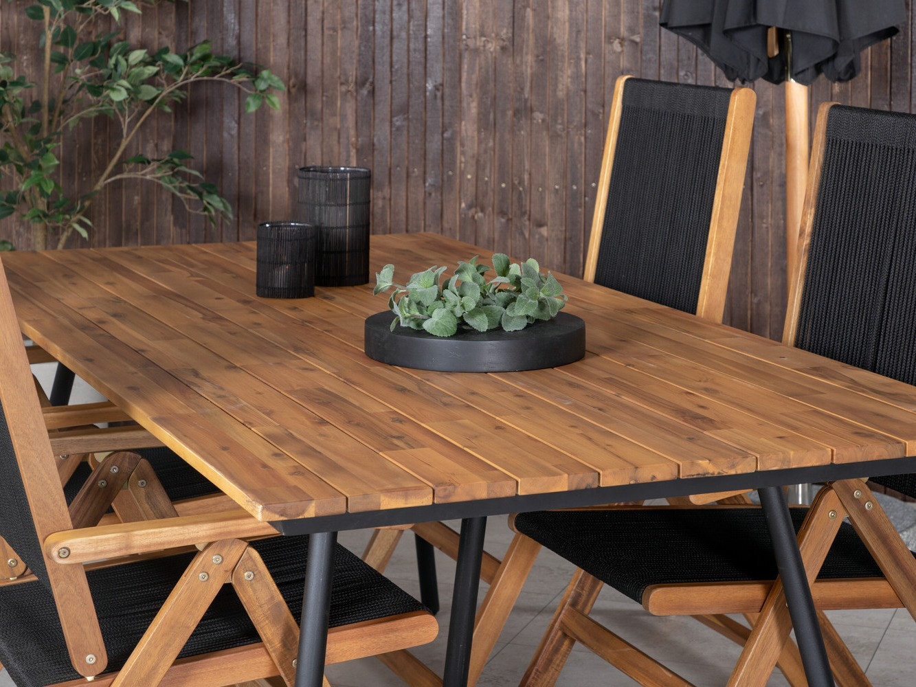 Asztal és szék garnitúra Dallas 3130