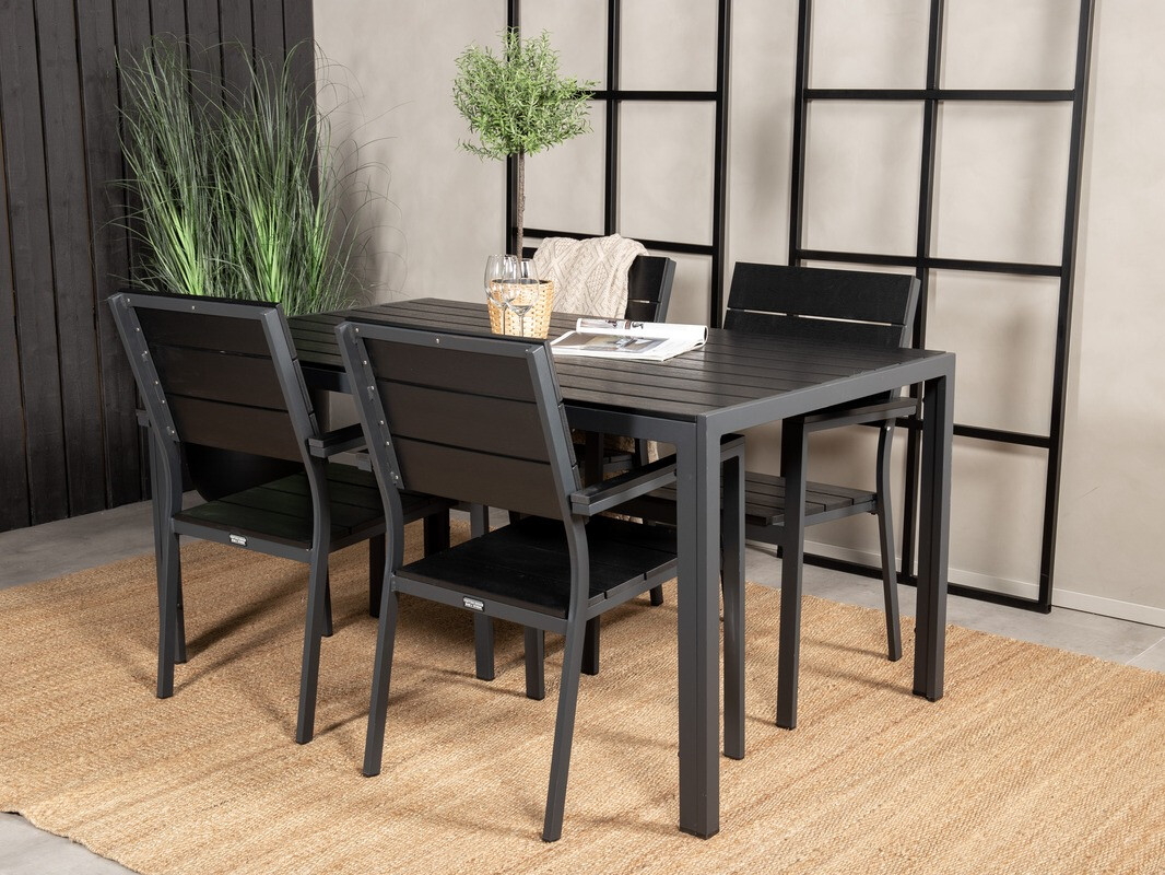 Asztal és szék garnitúra Dallas 3132