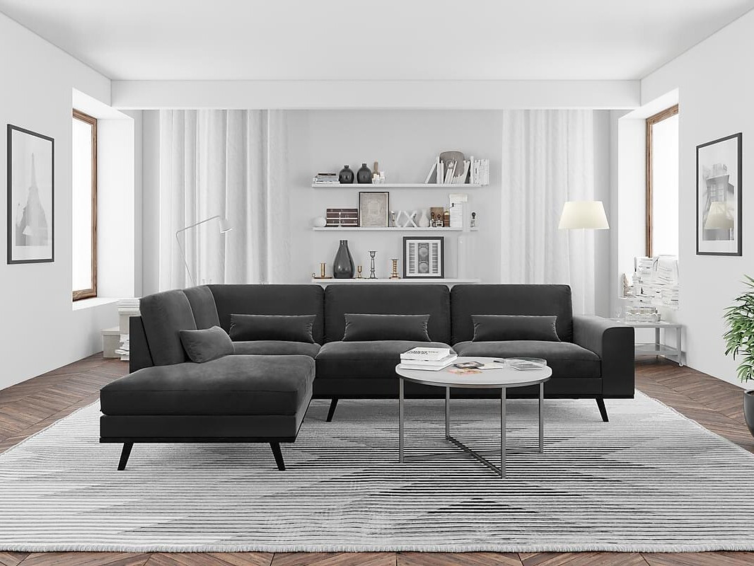 Sarokkanapé Floromo 107 (Monolith 95)