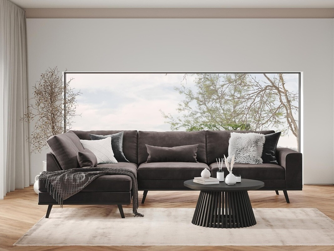 Sarokkanapé Floromo 107 (Monolith 95)