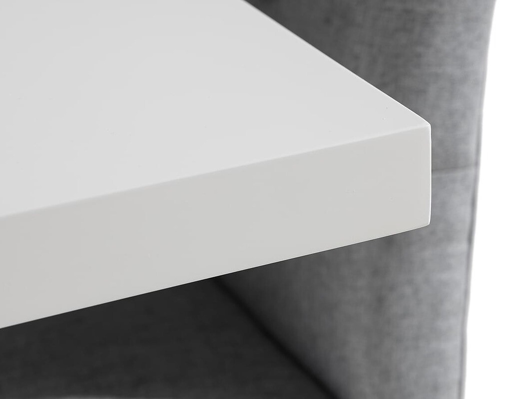 Étkezőgarnitúra Parkland 312 (Fehér + Világosszürke)