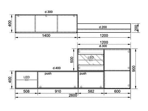 Nappali szett Portland 359