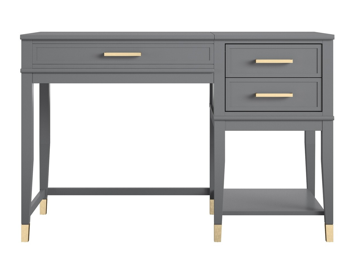 Íróasztal CosmoLiving by Cosmopolitan Belromu 102 (Grafit)