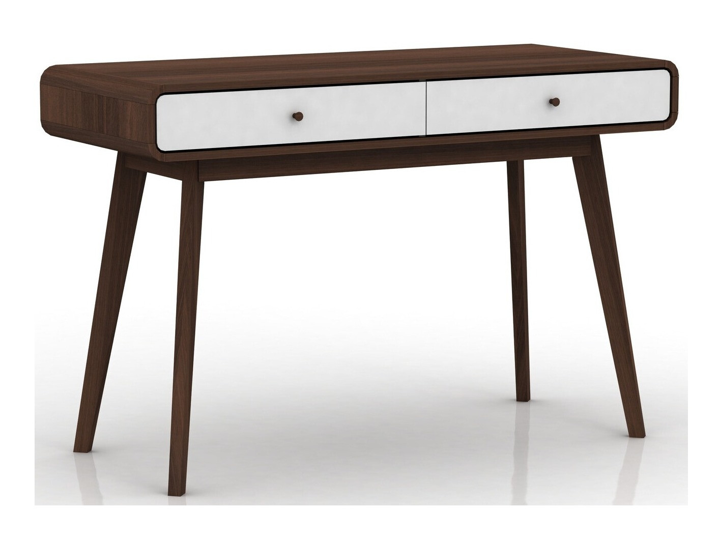 Íróasztal Elbtena 108 (Dió + Fehér)