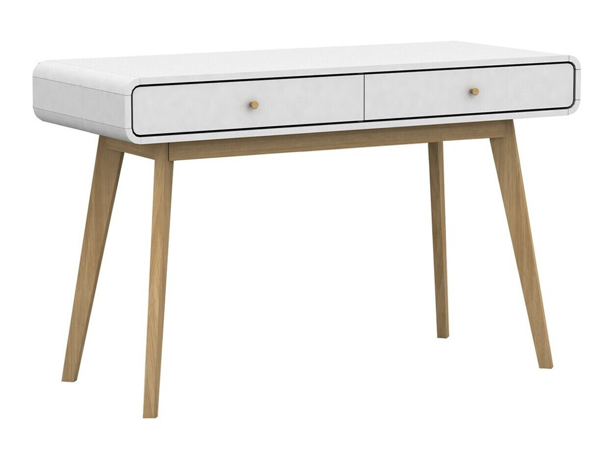 Íróasztal Elbtena 108 (Fehér + Tölgy)