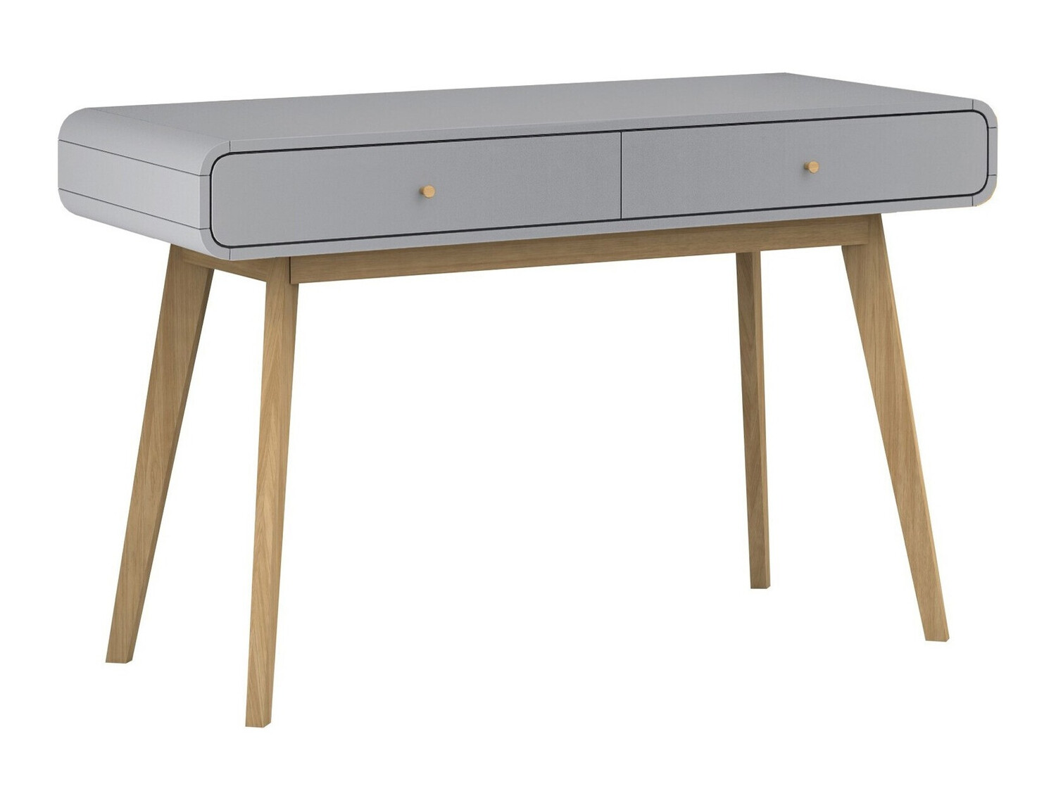 Íróasztal Elbtena 108 (Szürke + Tölgy)