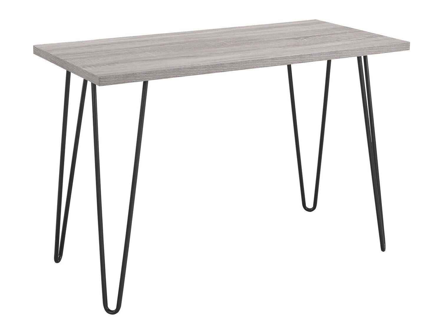 Íróasztal Nutive 102 (Világos tölgy + Fekete)